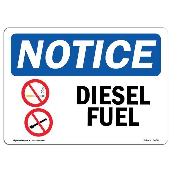 Safety Sign, OSHA Notice, 18